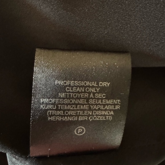 Tibi Labyrinth Lace Silk Shift Dress with Crochet Sleeves - Black - Size 8 - NWT - Picture 8 of 9